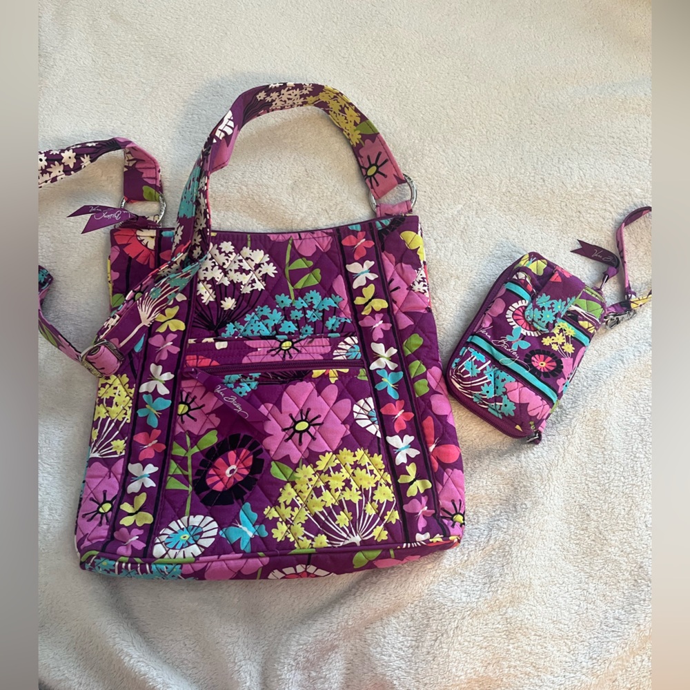 Vera Bradley Wrist Wallet and Bag